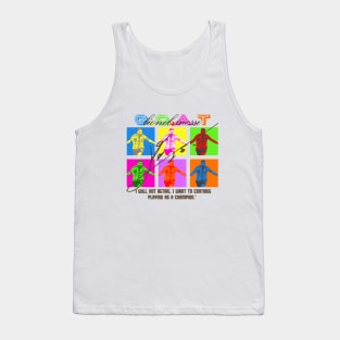 Messi Pop Art Style Light Tank Top